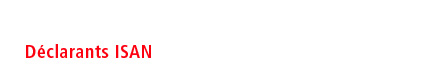 Déclarants ISAN